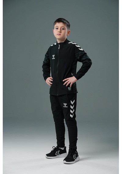 Hummel Line Kamp Eşofman Üstü Siyah Çocuk