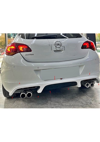 Astra J Opc Difüzör - Hb Makyajsız Kasa Uyumlu - Plastik - Parlak Siyah