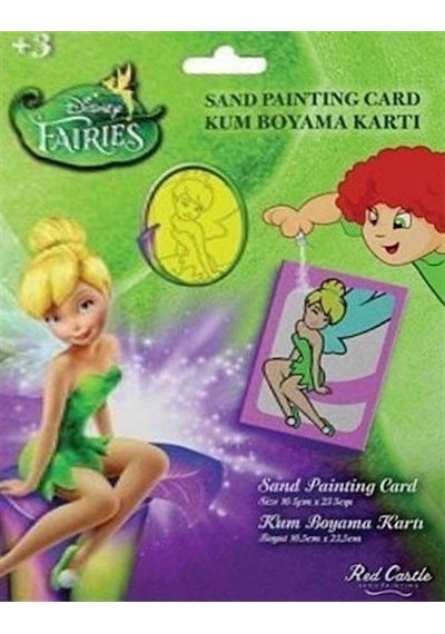 Fairies 3 Kum Boyama Kartları