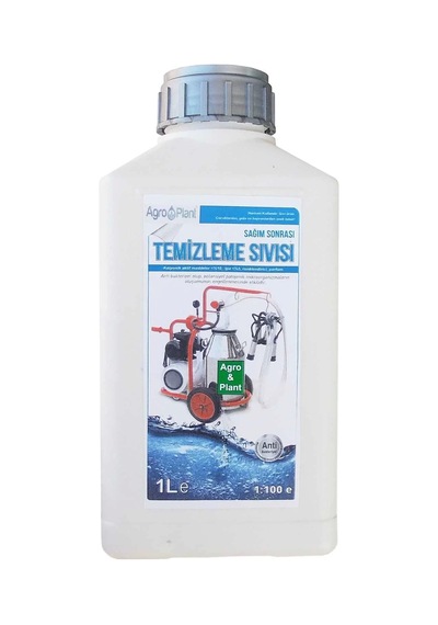 Agro Plant Süt Sağım Makinesi Sağım Sonrası Temizleme Sıvısı Dezenfektan 1lt