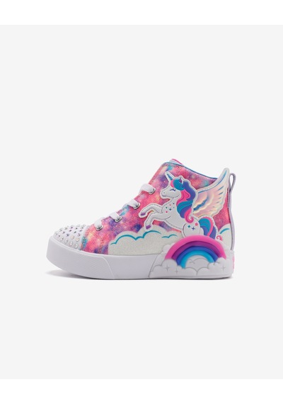 Skechers Twinkle Magic Küçük Kız Çocuk Pembe Işıklı Spor Ayakkabı 314325n Hpmt Pembe