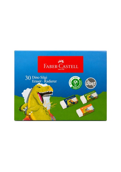 Faber Castell Dino Desenli Silgi 3 Adet