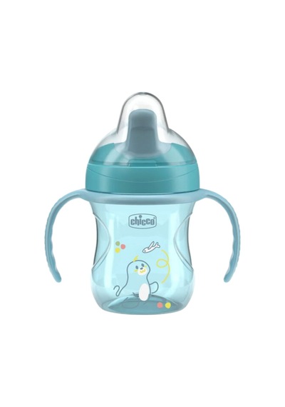 Chicco Yarı Yumuşak Uçlu Bardak Erkek Mavi