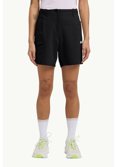 Jack Wolfskin Prelıght Strıde Shorts W Siyah Kadın Şort Siyah