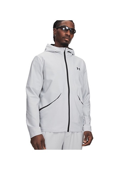 Under Armour Ua Unstoppable Woven Jacket Erkek Günlük Ceket 6014621-014 Gri Gri