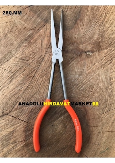 Özs Uzun Kargaburun Pense Düz Uçlu 280 Mm Kargaburnu