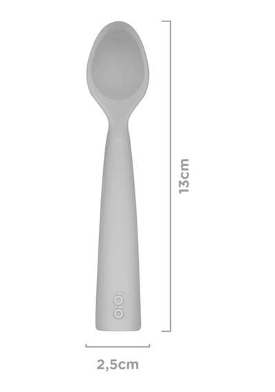 Powder Grey Dörtlü Set Tabak+bardak+kaşık+kapaklıkase
