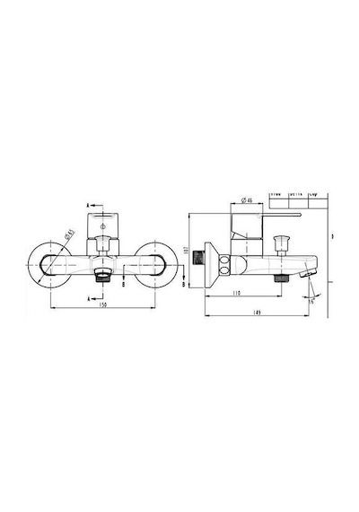 Artema A42676 Win S Banyo Bataryası