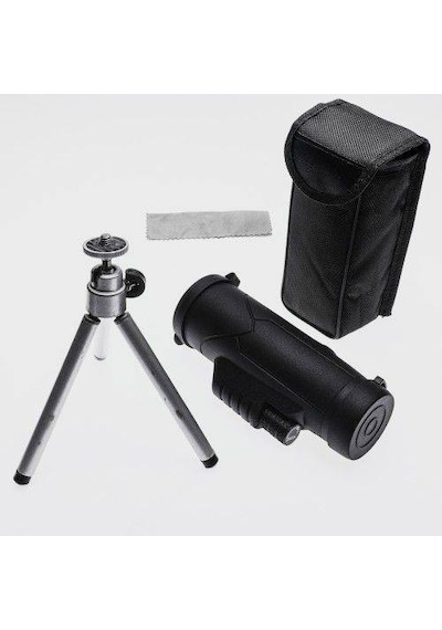 Nikula 10x42 Tek Gözlü Teleskop Dürbün Süper Zoomlu Tripod Siyah
