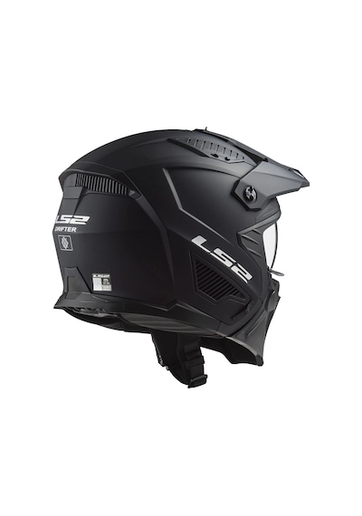 Ls2 Drıfter Mat Siyah Kask Mat Siyah