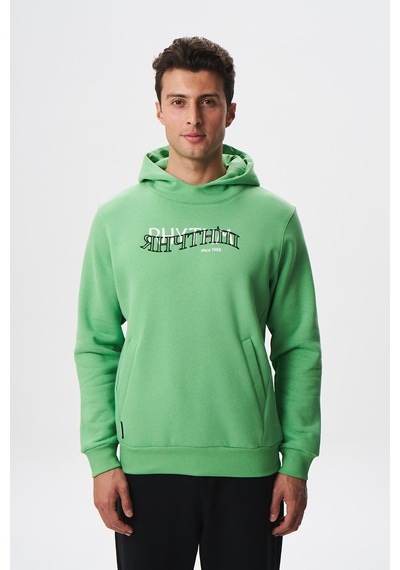 AR-MA Arma Erkek Regular Fit Yazı Baskılı Dikişli Kanguru Cepli Sweatshirt 001