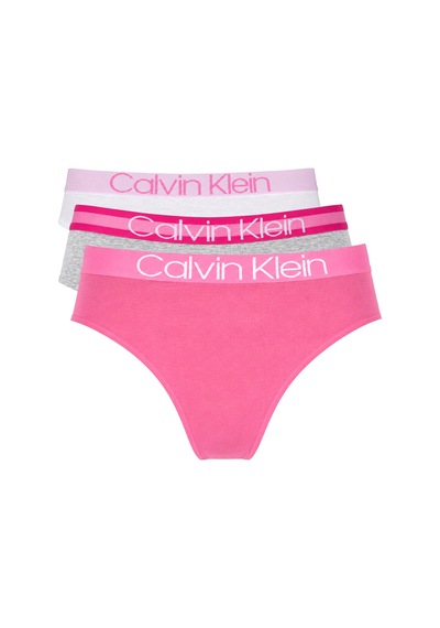 Calvin Klein Kız Çocuk 3'lü İç Çamaşırı 2129-145387 Çok Renkli