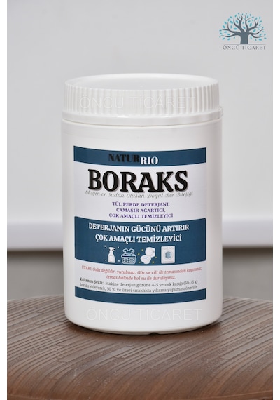 Kutulu Doğal Boraks 610 Gr Perde, Çamaşır Ve Banyo Temizliği Temizlik Karbonatla Uyumlu