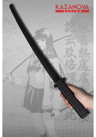 Kazanova Design Basic Katlanabilir Katana Figür 80 Cm Siyah Anime Cosplay