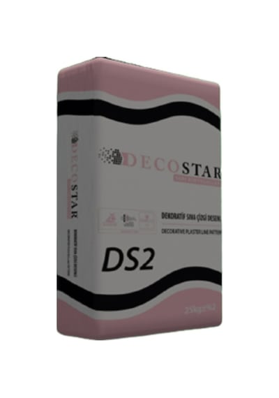 Decostar Çizgi Dokulu Dekoratif Hazır Sıva 25 Kg