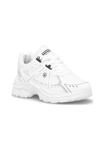 Elit Asens4338 Erkek Klasik Sneaker Beyaz - Siyah