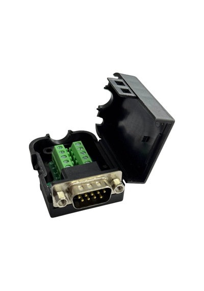 D-sub Db9 9 Pin Erkek Terminal Block Adaptörü