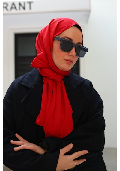 Silk Home Deluxe Şal 40006-19 Kırmızı
