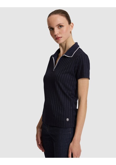Pierre Cardin Kadın Lacivert Tişört Basic 50320697-vr033
