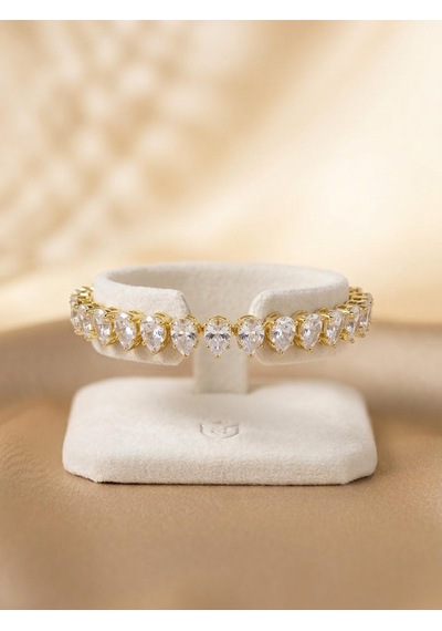Gold Taşlı Bileklik Altın 04831640