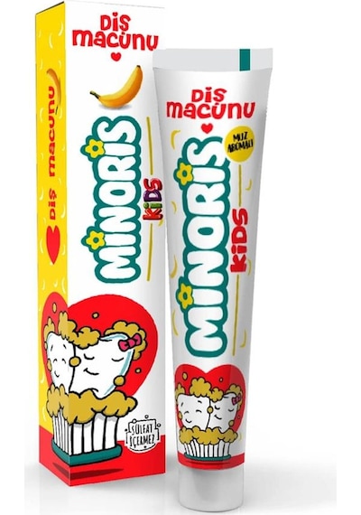 Minoris Kids Organik Diş Macunu 75 Ml