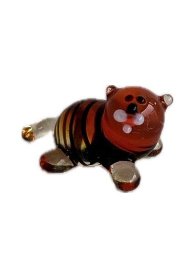 El Yapımı Mini Murano Cam Kunduz Biblo A152-03