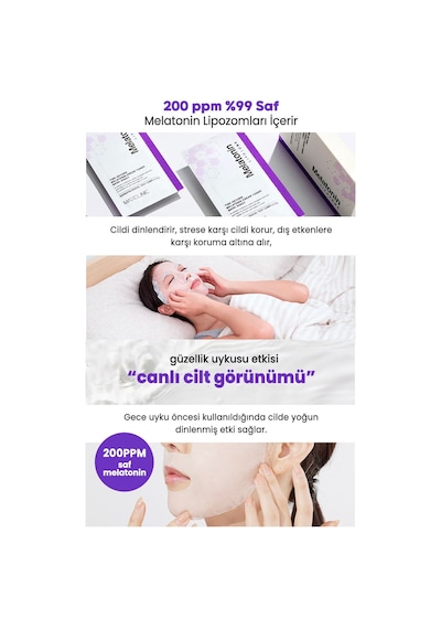 Maxclinic Melatonin Tonik Maske Maxclinic Melatonin Liposome Toner Mask