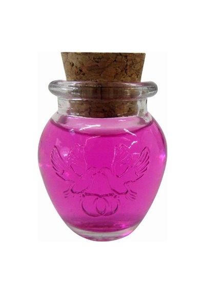 Olio Alyanslı Şişemantarı Tıpalı Kavanoz Cam Şişe 30 Ml 4x5 Cm 100 Adet