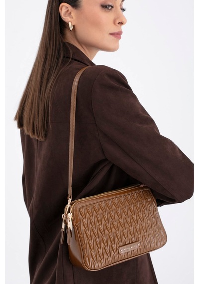 Sisley Kadın Kol Çantası Sly275 Taba