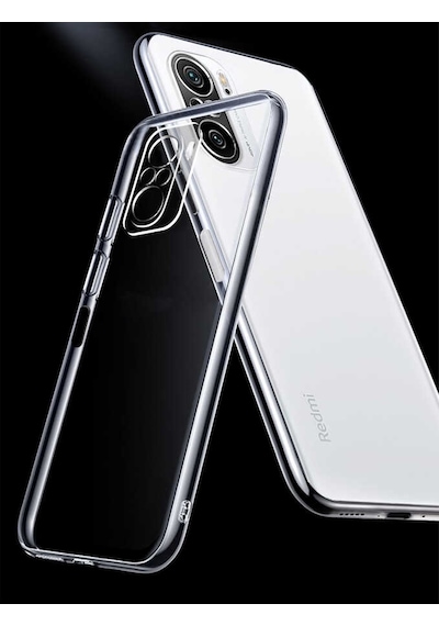 Zore Redmi Note 10 Pro Kılıf Msra Süper Silikon Kapak - Renksiz Renksiz