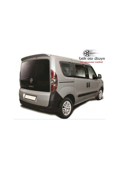Fiat Doblo 2010-2020 Astarlı Boyasız Spoiler