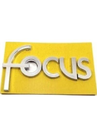 Focus 1 1998-2005 Arka Bagaj Kapak Focus Yazısı/arması