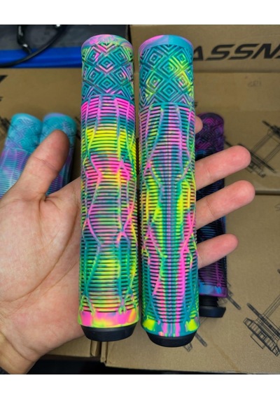 Kenze Mtb Bmx Elcik Silikon Bisiklet Elcik Kaymaz Yapı 160 Mm Bisiklet Elciği Kolay Kavrama Haki Haki - turuncu