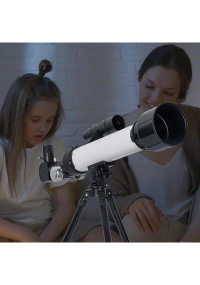 Astronomik Teleskop Çocuklar Ve Yeni Başlayanlar İçin Eğitici Tel
