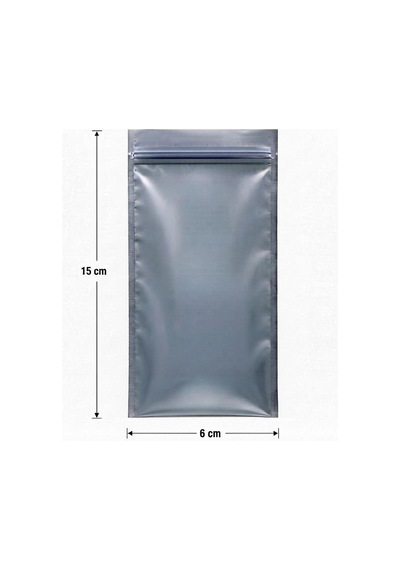 6x15cm Antistatik Esd Kilitli Tip Poşet 1 Paket 100 Adet ıdır