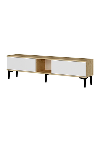 Tsa1599db Aplos Tv Sehpası Safirmeşe-beyaz 150cm Safirmeşe - Beyaz