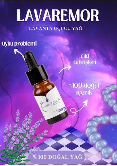 Lavaremor Doğal Lavanta Uçucu Yağı 10 ML