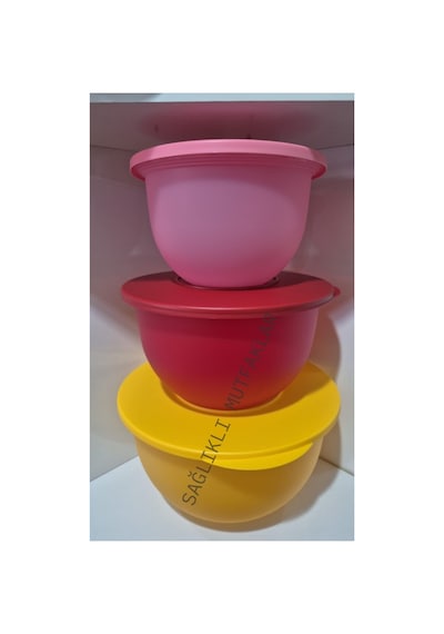 Miksim Kap 3.2l - 2l Ve 1.3l Üçlü Set Çok Renkli