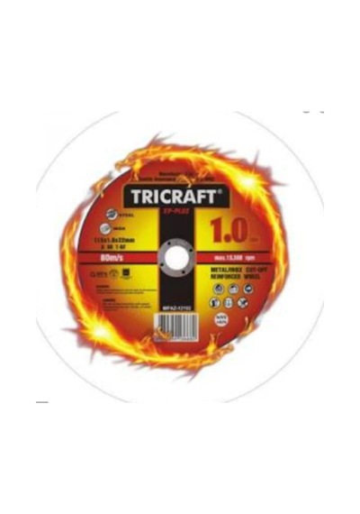 Mey İthalat Meşem Trıcraft X Plus 115x1x22.23 Mm Inox Taş 10 Adet Meşem-3301