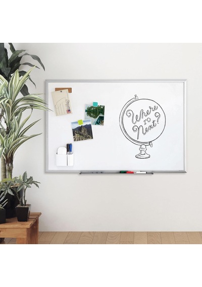 Manyetik Kuru Silinebilir Tahta, 58,9 X 89,9 Cm, Gümüş Renkli Alüminyum Çerçeve 291u00-01