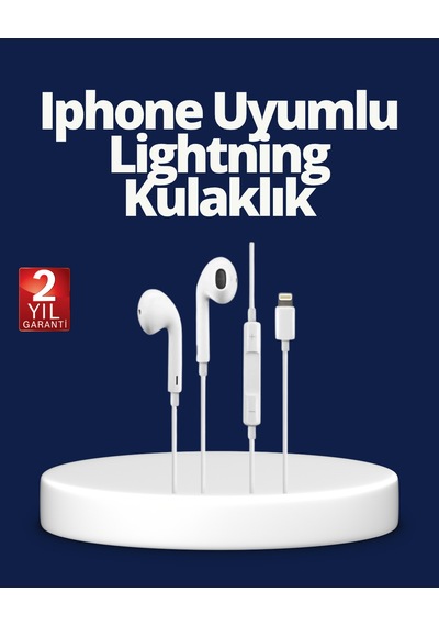 Yüksek Ses Kaliteli Mikrofonlu Kablolu Kulak İçi Kulaklık Diğer