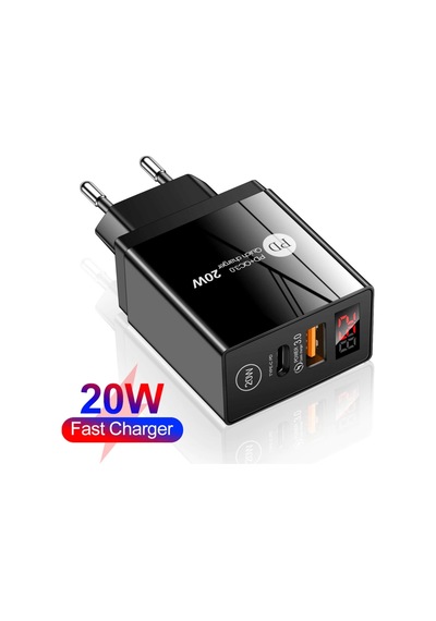 Zuidid 20W Pd + Usb Hızlı Şarj Led Göstergeli