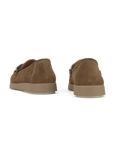 Ziya, Kadın Hakiki Deri Loafer Ayakkabı 161359z710 Caramel 161359z710 809