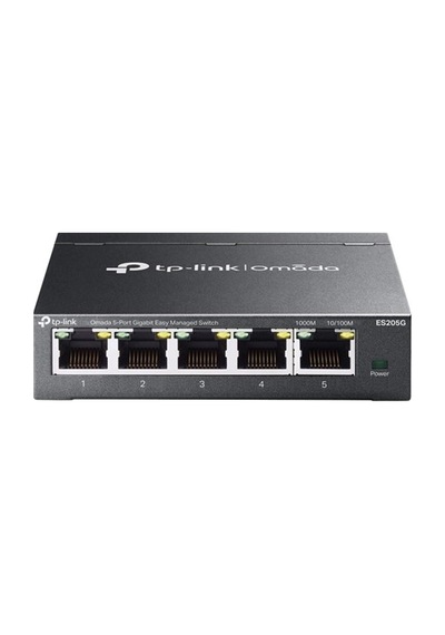 Tp-lınk Omada Es205g 5 Port Gıgabıt Yonetilebilir Metal Kasa Swıtch