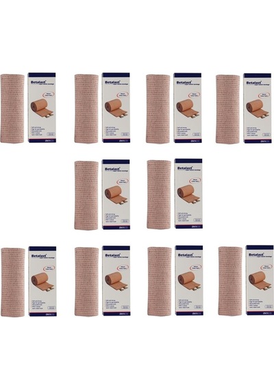 Betasan Betalast Süper Elastik Bandaj 12 CM x 3.5 M 10 Adet