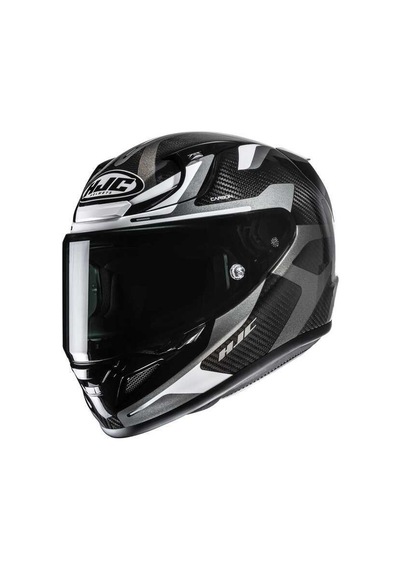 Hjc Rpha12 Carbon Xentra Mc5 Kapalı Kask Siyah - Beyaz - Gri