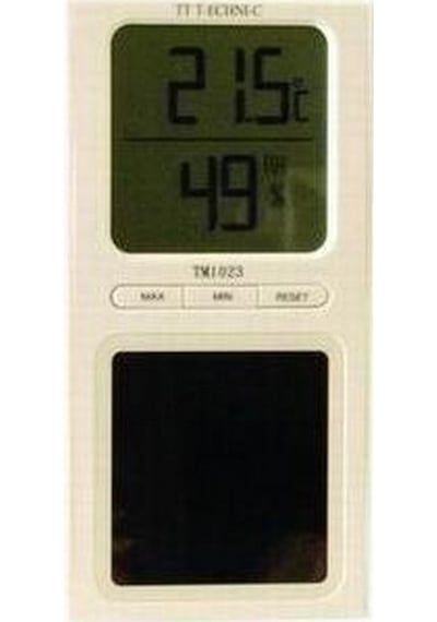 Tm1023 Güneş Enerjisi ile Çalışan Lcd Termometre