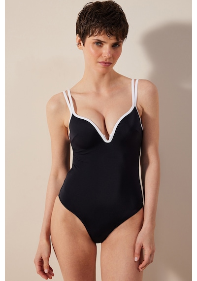 Penti Belluga Siyah Push Up Mayo Pld8t38q24ıy-bk5 Siyah