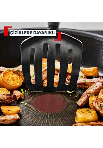 Tefal Excellence+ Fusion Core 9x Mix Tava - 28 Cm Siyah