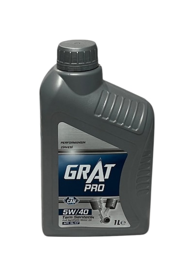 Grat Pro 5w-40 Tam Sentetik Motor Yağı 1 Litre